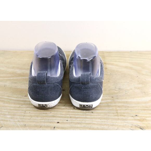 Taos Shoes 8 Gray Canvas Dandy Slip On Loafers - Picture 3 of 8